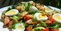 Salades met mosselen - eenvoudige en smakelijke recepten