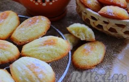Echt “Franse” Madeleinekoekjes Madeleinekoekjes klassiek recept van Julia Vysotskaya